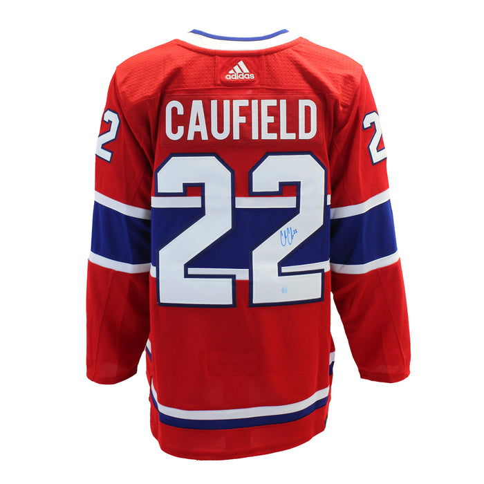 Cole Caufield Signed Montreal Canadiens Adidas Auth. Jersey