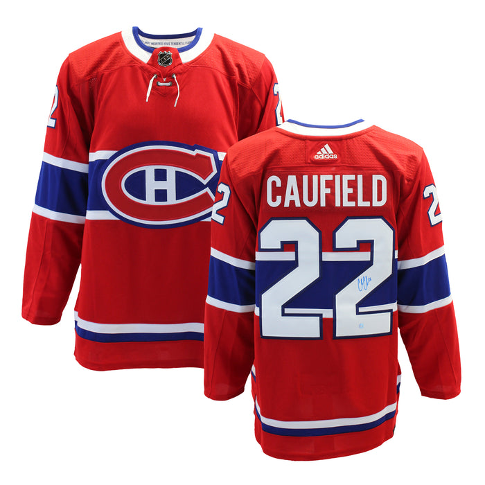 Cole Caufield Signed Montreal Canadiens Adidas Auth. Jersey