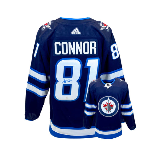 Kyle Connor Signed Winnipeg Jets Adidas Auth. Jersey - Frameworth Sports Canada 