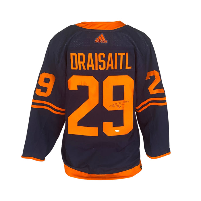 Leon Draisaitl signed Edmonton Oilers Alternate Adidas Auth. Jersey - Frameworth Sports Canada 