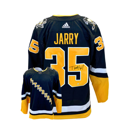 Tristan Jarry Signed Pittsburgh Penguins Third Adidas Auth. Jersey - Frameworth Sports Canada 