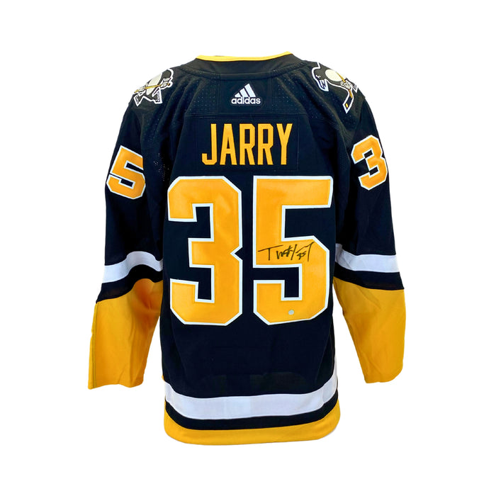 Tristan Jarry Signed Pittsburgh Penguins Third Adidas Auth. Jersey - Frameworth Sports Canada 