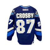 Sidney Crosby Signed Oceanic Rimouski Blue CCM Pro Jersey