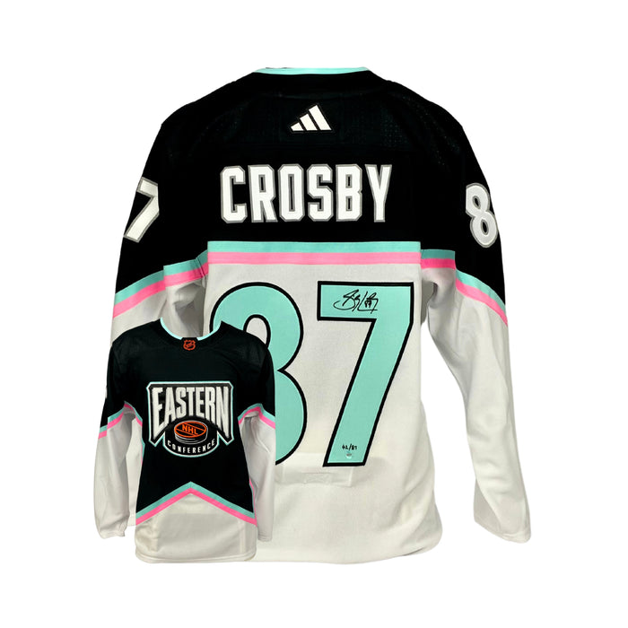 Sidney Crosby Signed 2023 NHL All-Star Eastern Conference Adidas Auth. Jersey (Limited Edition of 87)