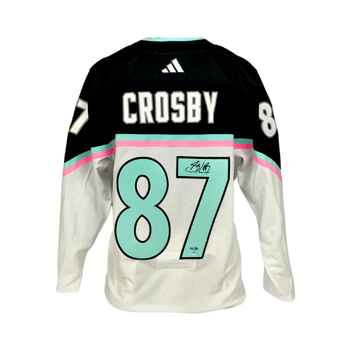 Sidney Crosby Signed 2023 NHL All-Star Eastern Conference Adidas Auth. Jersey (Limited Edition of 87) - Frameworth Sports Canada 