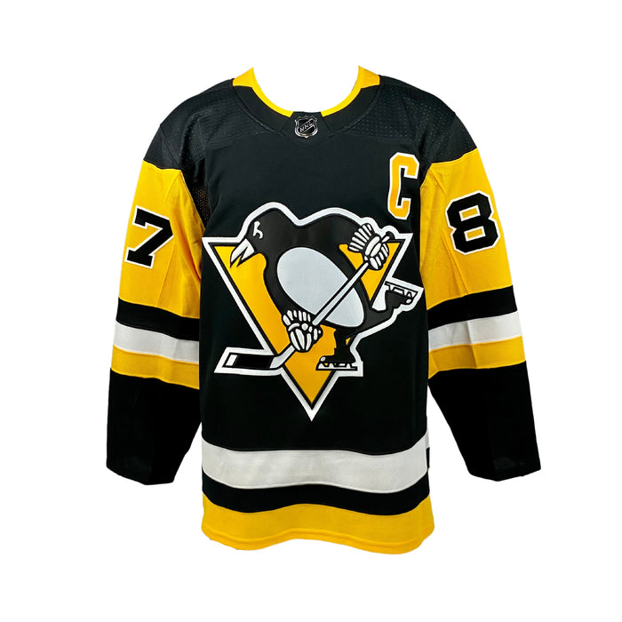 Sidney Crosby Signed Pittsburgh Penguins Stitched Milestone 500th Goal Adidas Auth. Jersey (Limited Edition of 87)