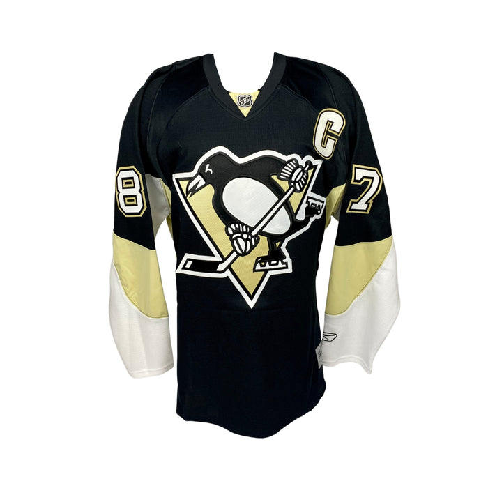 Sidney Crosby Signed Pittsburgh Penguins Mellon Arena Replica Replica Reebok Jersey (Limited Edition of 87) - Frameworth Sports Canada 