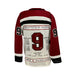 S. Crosby, N. MacKinnon, and J. Toews Multi-Signed Shattuck St. Mary's White Milestone Jersey (Limited Edition of 87) - Frameworth Sports Canada 