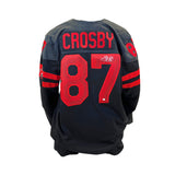 Sidney Crosby Signed Team Canada Replica 2022 Olympics Black Jersey - Frameworth Sports Canada 