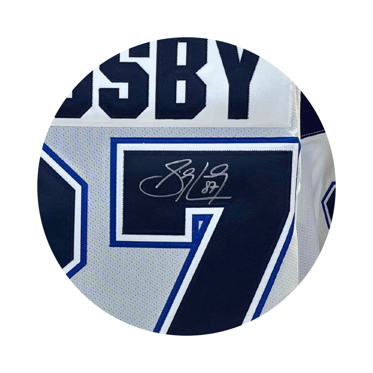 Sidney Crosby Signed Oceanic Rimouski White CCM Pro Jersey