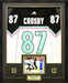 Sidney Crosby Signed Jersey Framed 2023 Eastern Conference All-Star Adidas White (Limited Edition of 87) - Frameworth Sports Canada 