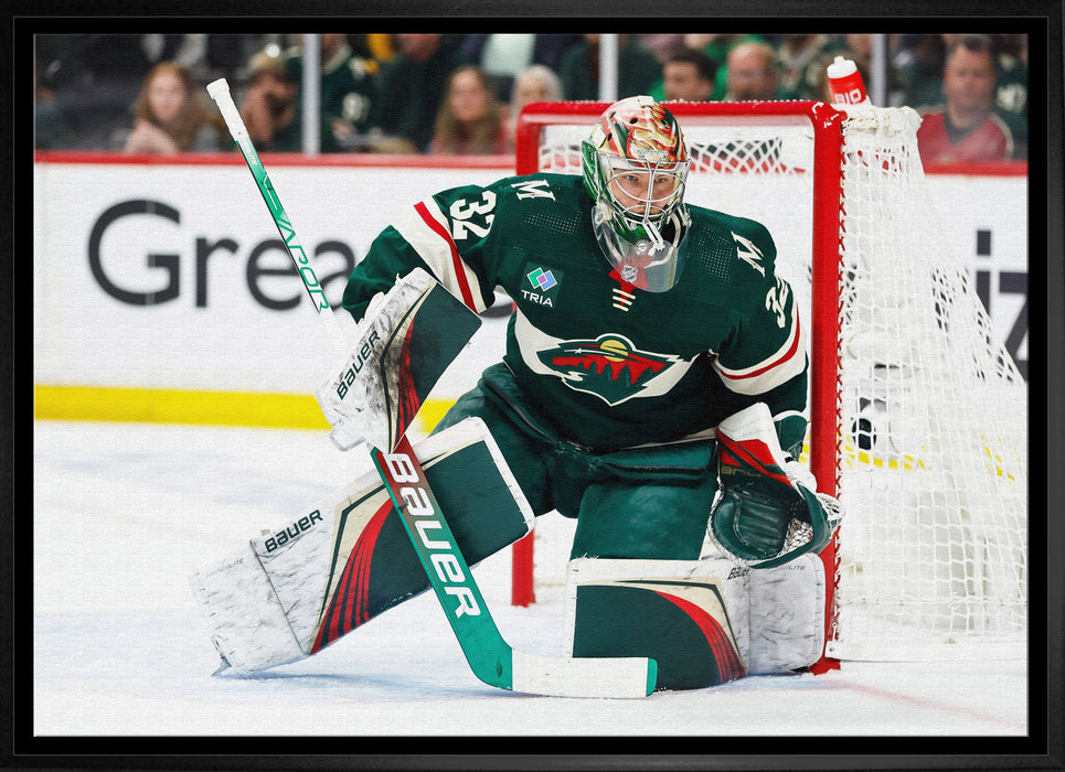 Filip Gustavsson 20x29 Framed Canvas Wild Protecting the Net-H