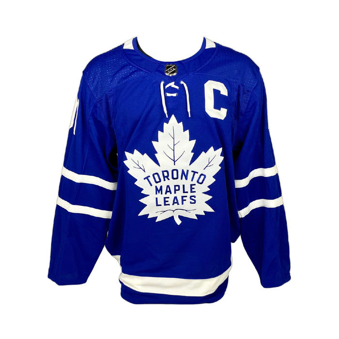 John Tavares Signed 2021 Toronto Maple Leafs Adidas Auth. Skyline Jersey (Limited Edition of 91)