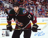 Alex Galchenyuk Signed 8x10 Unframed Arizona Coyotes 3rd Black Jersey Photo - Frameworth Sports Canada 