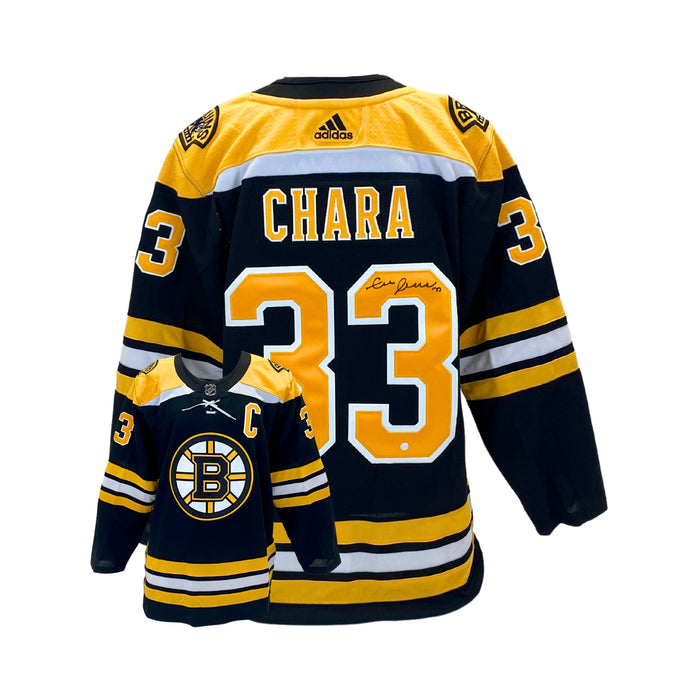 Zdeno Chara signed Boston Bruins Adidas Auth. Jersey