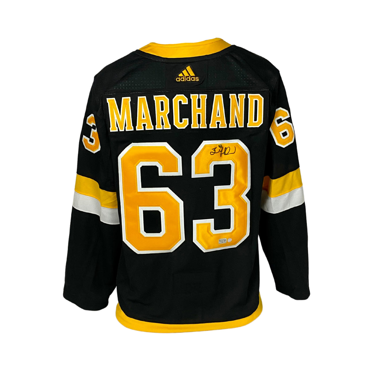 Brad Marchand Signed Boston Bruins Black Alternate Adidas Auth. Jersey - Frameworth Sports Canada 