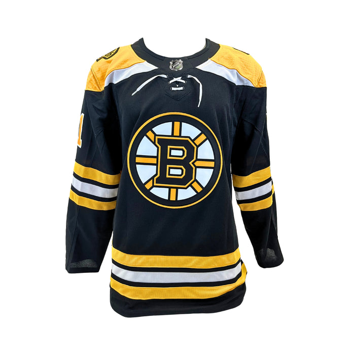 Taylor Hall Signed Boston Bruins Black Adidas Authentic Jersey - Frameworth Sports Canada 