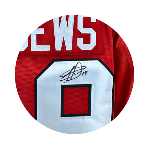 Jonathan Toews Signed Chicago Blackhawks Red Adidas Authentic Jersey - Frameworth Sports Canada 
