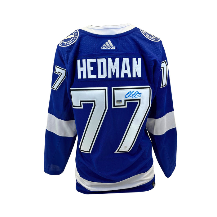 Victor Hedman Signed Tampa Bay Lightning Adidas Auth.  Jersey