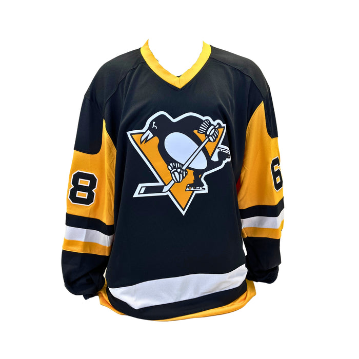Jaromir Jagr Signed Pittsburgh Penguins Fanatics Vintage Jersey