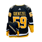 Jake Guentzel Signed Pittsburgh Penguins Third Adidas Auth. Jersey