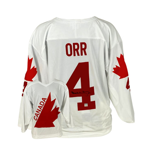 Bobby Orr Signed 1976 Team Canada Replica Jersey - Frameworth Sports Canada 