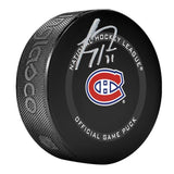 Carey Price Signed Official Montreal Canadiens Puck