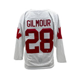 Doug Gilmour Signed Team Canada 1987 Canada Cup White Replica Jersey - Frameworth Sports Canada 