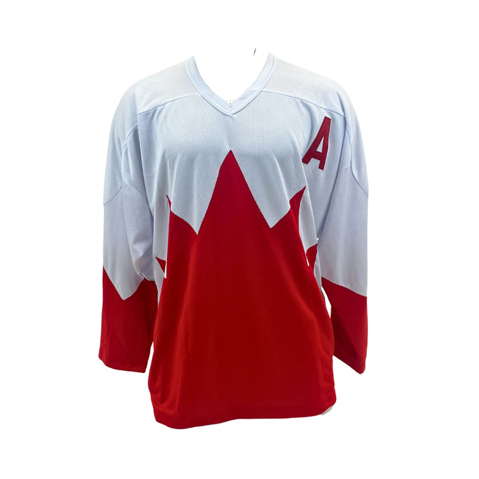 Phil Esposito Signed Jersey Canada 1972 Summit Series White - Frameworth Sports Canada 