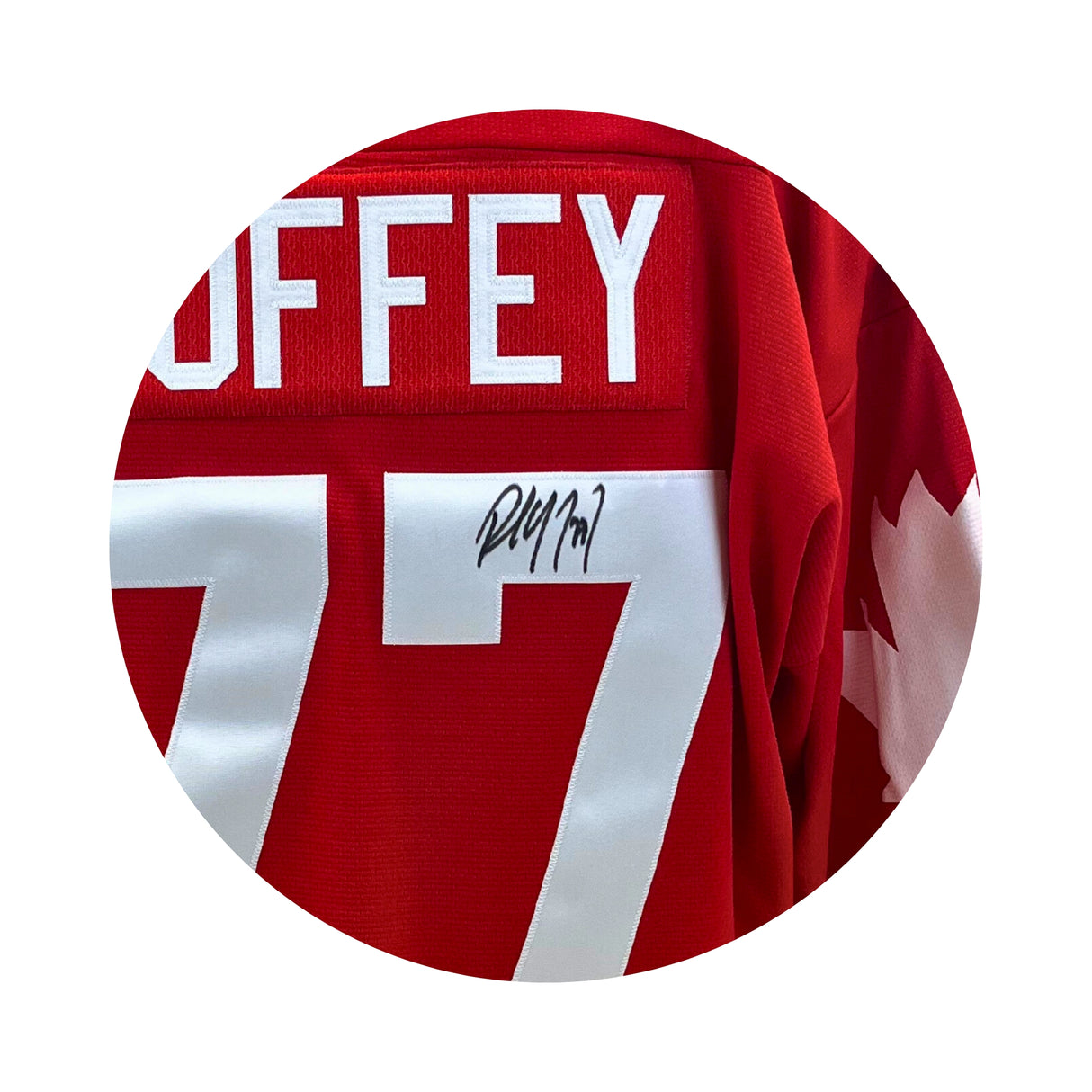 Paul Coffey Signed Team Canada 1987 Canada Cup Red Replica Jersey