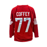 Paul Coffey Signed Team Canada 1987 Canada Cup Red Replica Jersey