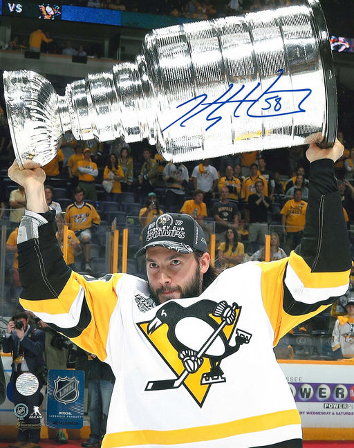 Kris Letang Signed 8x10 Photo Penguins 2017 Stanley Cup-V - Frameworth Sports Canada 
