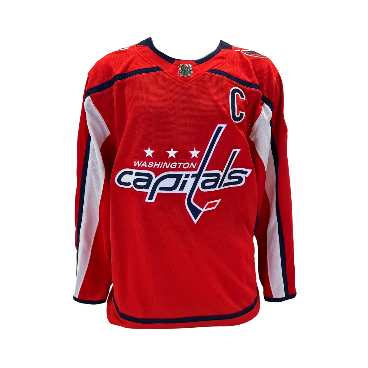 Alex Ovechkin Signed Washington Capitals Red Adidas Authentic Jersey