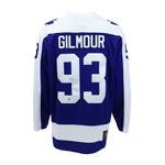 Doug Gilmour Signed Toronto Maple Leafs Fanatics Vintage Jersey (blue)