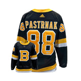 David Pastrnak Signed Boston Bruins Black Adidas Authentic Third Jersey