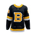 David Pastrnak Signed Boston Bruins Black Adidas Authentic Third Jersey - Frameworth Sports Canada 