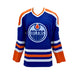 Paul Coffey Signed Edmonton Oilers Replica Fanatics Vintage Blue Jersey - Frameworth Sports Canada 
