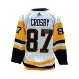 Sidney Crosby Signed Jersey Penguins White Adidas