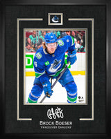 Brock Boeser 16x20 Replica Signature Frame Canucks