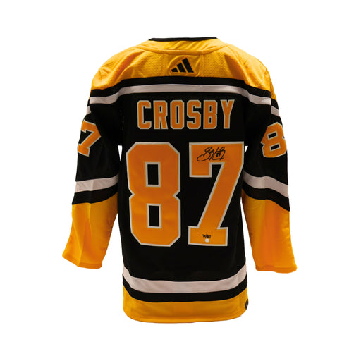 Sidney Crosby Signed Pittsburgh Penguins 2022 Reverse Retro Adidas Auth. Jersey (Limited Edition of 87) - Frameworth Sports Canada 