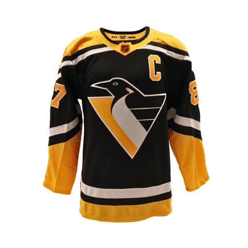 Sidney Crosby Signed Pittsburgh Penguins 2022 Reverse Retro Adidas Auth. Jersey (Limited Edition of 87) - Frameworth Sports Canada 