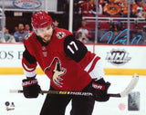 Alex Galchenyuk Signed 8x10 Unframed Arizona Coyotes Home Jersey Photo