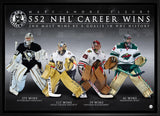 Marc-Andre Fleury Framed 20x29 Canvas 552 Career Wins