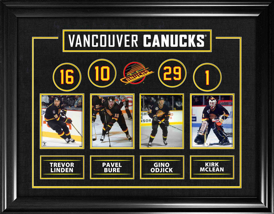 Vancouver Canucks Alumni Player Best of the Best Framed Collage