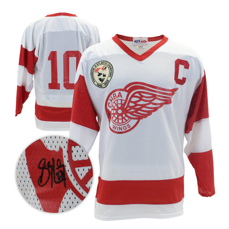 Sidney Crosby Signed Jersey White Cole Harbour Red Wings (Limited Edition of 87) - Frameworth Sports Canada 