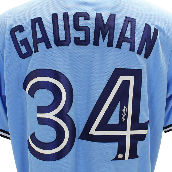 Kevin Gausman Signed Toronto Blue Jays Replica Nike Powder Blue Jersey - Frameworth Sports Canada 