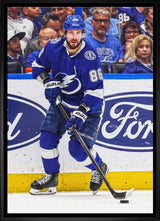 Nikita Kucherov Framed 20x29 Canvas Lightning Action-H