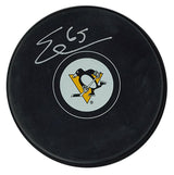 Erik Karlsson Signed Puck Penguins Autograph Series - Frameworth Sports Canada 