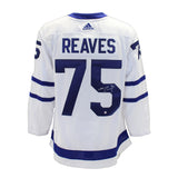 Ryan Reaves Signed Jersey Toronto Maple Leafs White Adidas