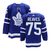 Ryan Reaves Signed Jersey Toronto Maple Leafs Blue Adidas - Frameworth Sports Canada 